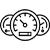 car odo meter Icon